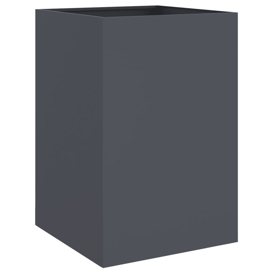 Plantenbak 52x48x75 cm koudgewalst staal antracietkleurig 1 52 x 48 x 75 cm Antraciet