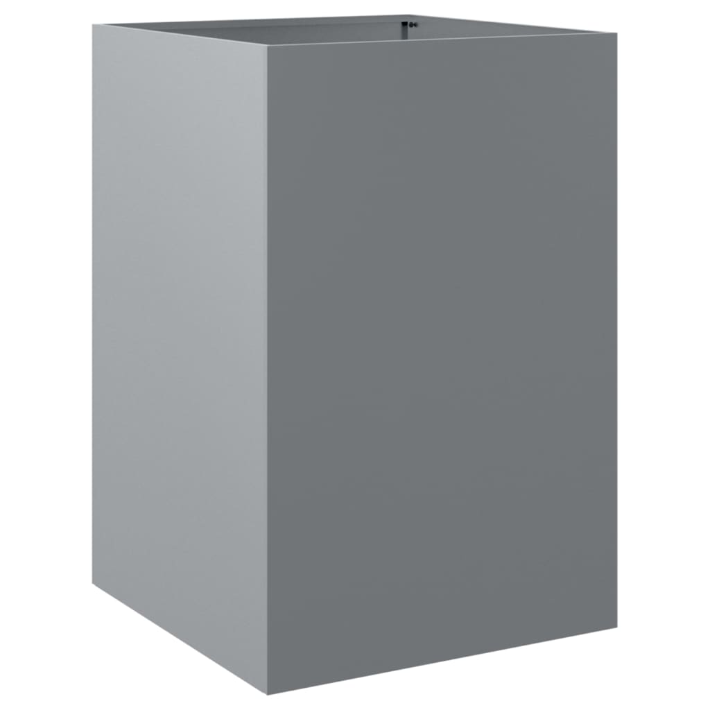 Plantenbak Gegalvaniseerd Staal Zilverkleurig 1 52 x 48 x 75 cm Zilvergrijs