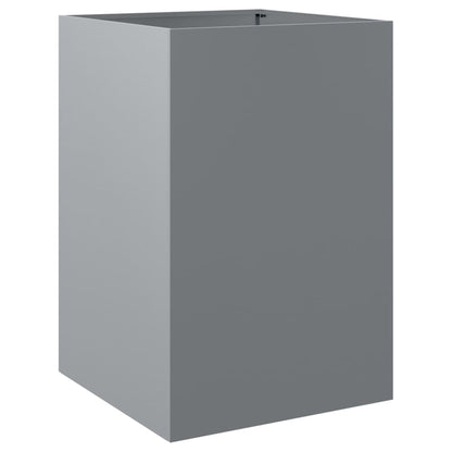 Plantenbak Gegalvaniseerd Staal Zilverkleurig 1 52 x 48 x 75 cm Zilvergrijs