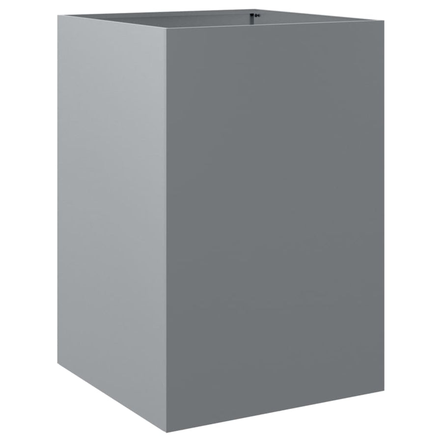 Plantenbak Gegalvaniseerd Staal Zilverkleurig 1 52 x 48 x 75 cm Zilvergrijs