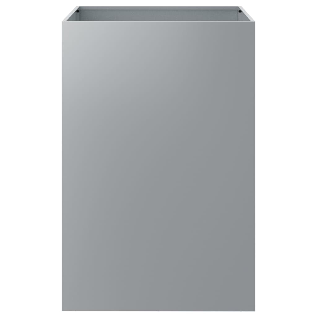 Plantenbak Gegalvaniseerd Staal Zilverkleurig 1 52 x 48 x 75 cm Zilvergrijs