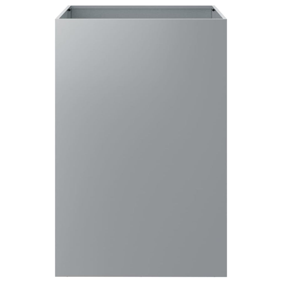 Plantenbak Gegalvaniseerd Staal Zilverkleurig 1 52 x 48 x 75 cm Zilvergrijs
