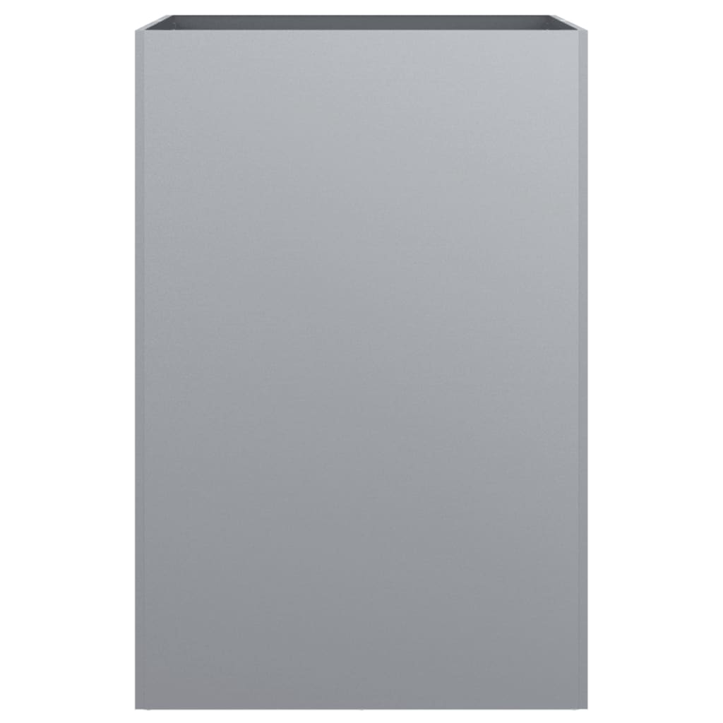 Plantenbak Gegalvaniseerd Staal Zilverkleurig 1 52 x 48 x 75 cm Zilvergrijs