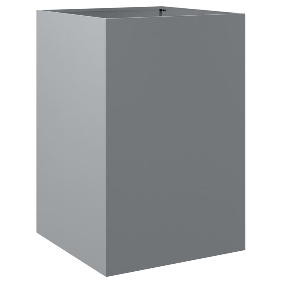 Plantenbak Gegalvaniseerd Staal Zilverkleurig 1 52 x 48 x 75 cm Zilvergrijs