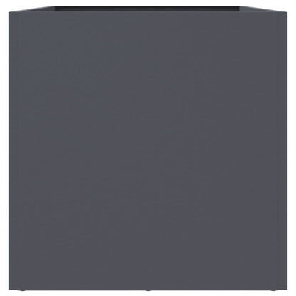 Plantenbak 62x30x29 cm koudgewalst staal antracietkleurig 1 62 x 30 x 29 cm Antraciet