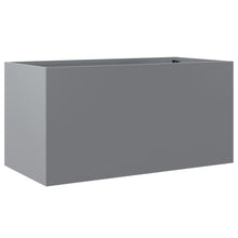 Plantenbak 62x30x29 cm gegalvaniseerd staal zilverkleurig 1 62 x 30 x 29 cm Zilvergrijs