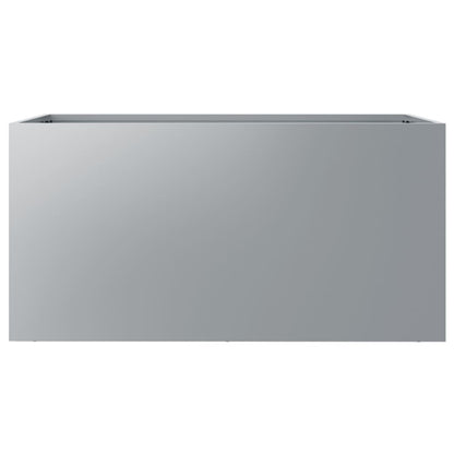 Plantenbak 62x30x29 cm gegalvaniseerd staal zilverkleurig 1 62 x 30 x 29 cm Zilvergrijs