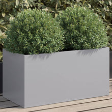Plantenbak 62x30x29 cm gegalvaniseerd staal zilverkleurig 1 62 x 30 x 29 cm Zilvergrijs