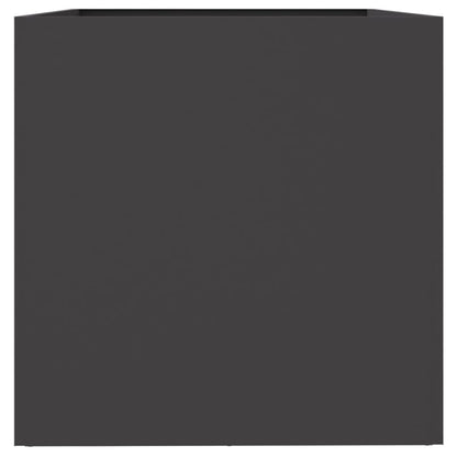 Plantenbak 62x40x39 cm koudgewalst staal zwart 1 62 x 40 x 39 cm Zwart