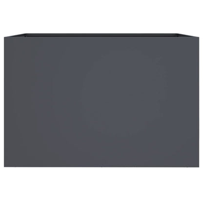 Plantenbak 62x40x39 cm koudgewalst staal antracietkleurig 1 62 x 40 x 39 cm Antraciet