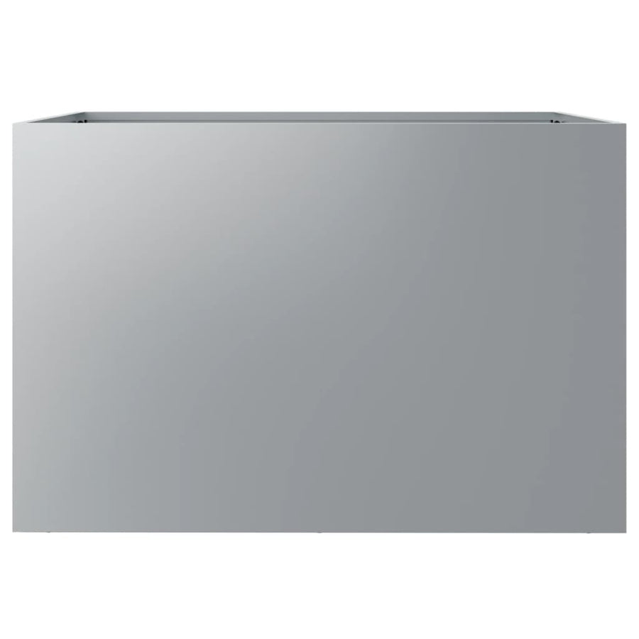 Plantenbak Gegalvaniseerd Staal Zilverkleurig 1 62 x 40 x 39 cm Zilvergrijs