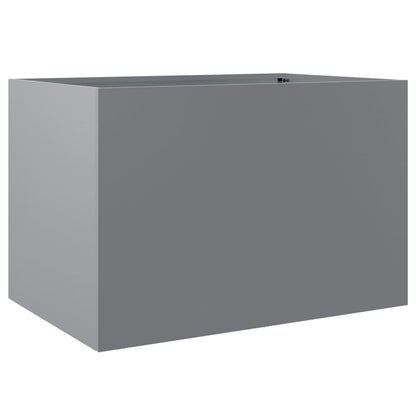 Plantenbak Gegalvaniseerd Staal Zilverkleurig 1 62 x 40 x 39 cm Zilvergrijs