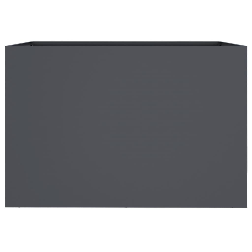 Plantenbak 62x47x46 cm koudgewalst staal antracietkleurig 1 62 x 47 x 46 cm Antraciet