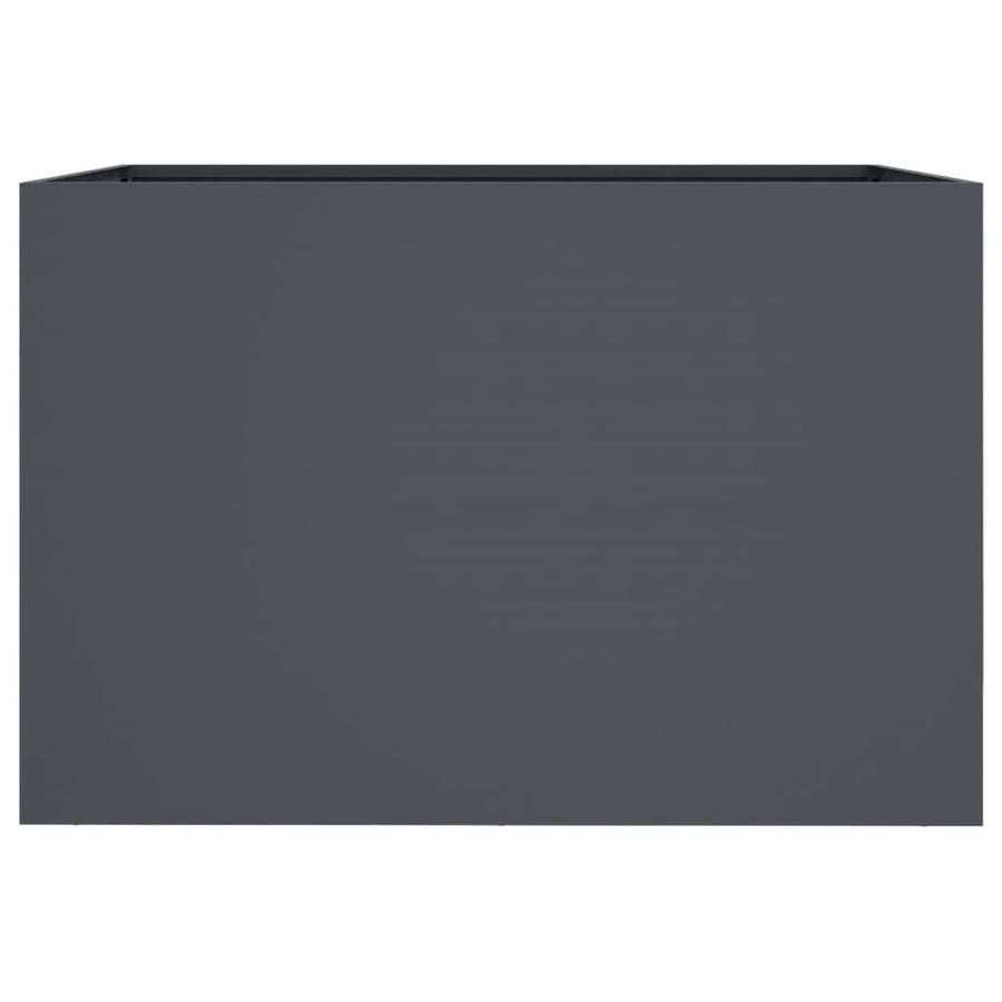 Plantenbak 62x47x46 cm koudgewalst staal antracietkleurig 1 62 x 47 x 46 cm Antraciet