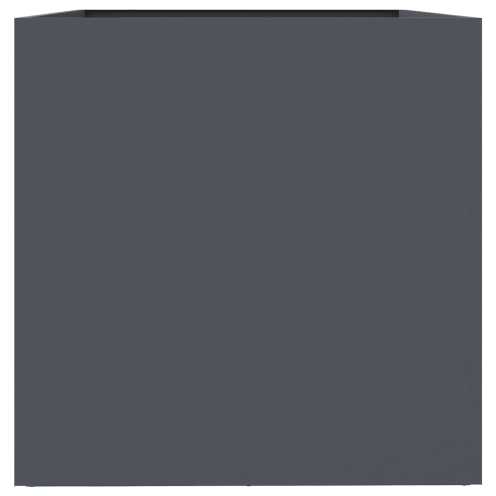Plantenbak 62x47x46 cm koudgewalst staal antracietkleurig 1 62 x 47 x 46 cm Antraciet