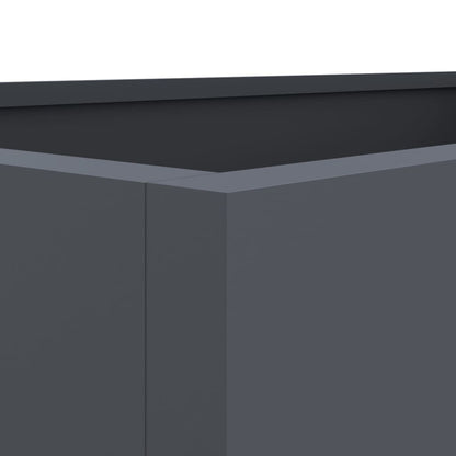 Plantenbak 62x47x46 cm koudgewalst staal antracietkleurig 1 62 x 47 x 46 cm Antraciet
