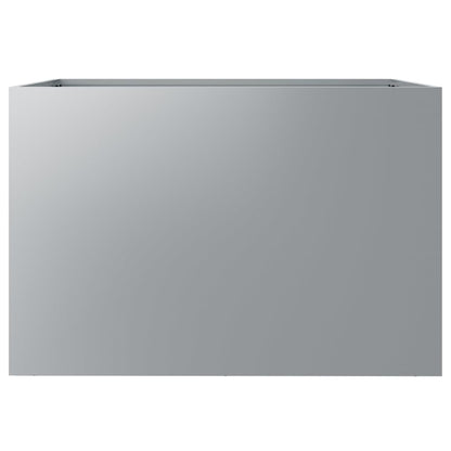 Plantenbak Gegalvaniseerd Staal Zilverkleurig 1 62 x 47 x 46 cm Zilvergrijs