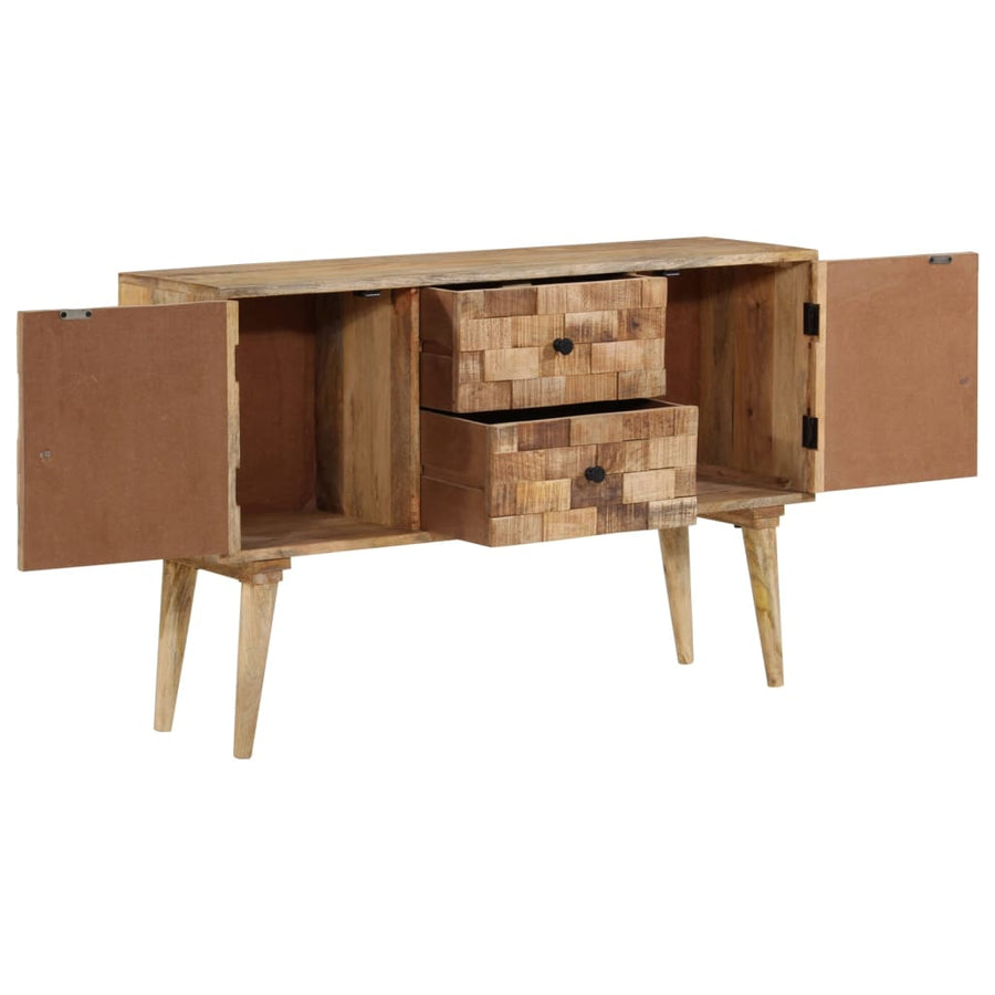 Dressoir 110x30x70 cm massief mangohout