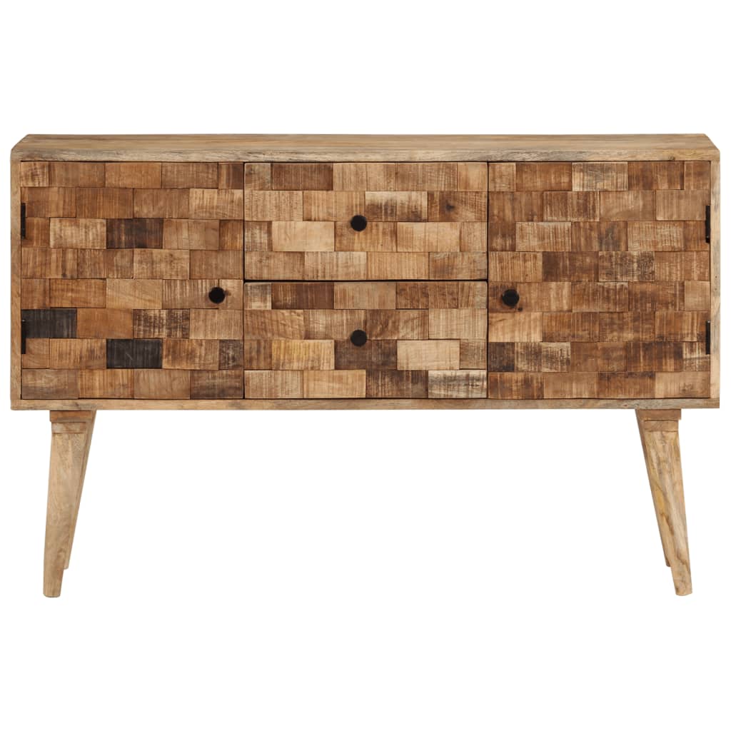 Dressoir 110x30x70 cm massief mangohout