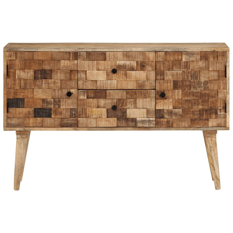 Dressoir 110x30x70 cm massief mangohout