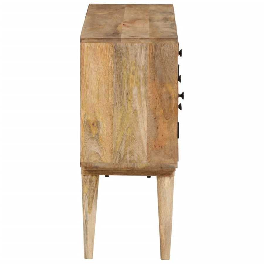 Dressoir 110x30x70 cm massief mangohout