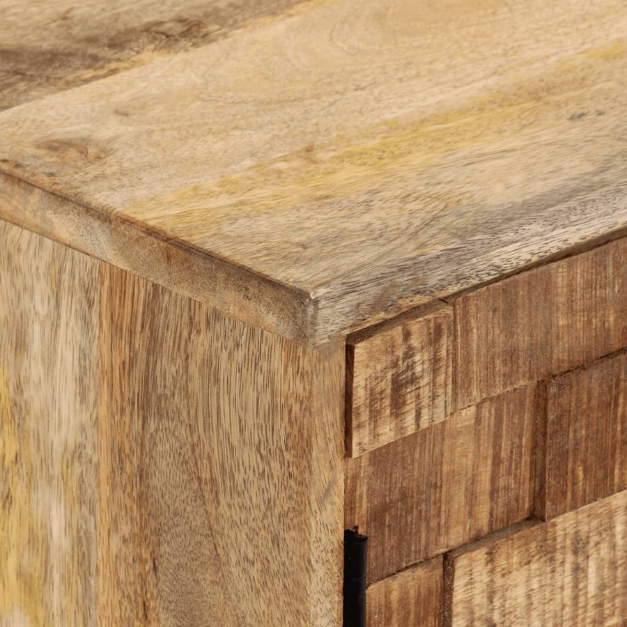 Dressoir 110x30x70 cm massief mangohout