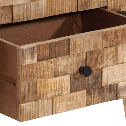 Dressoir 110x30x70 cm massief mangohout
