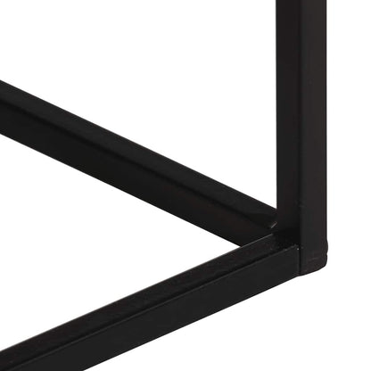 Wandtafel 110x30x75 cm massief gerecycled hout en ijzer