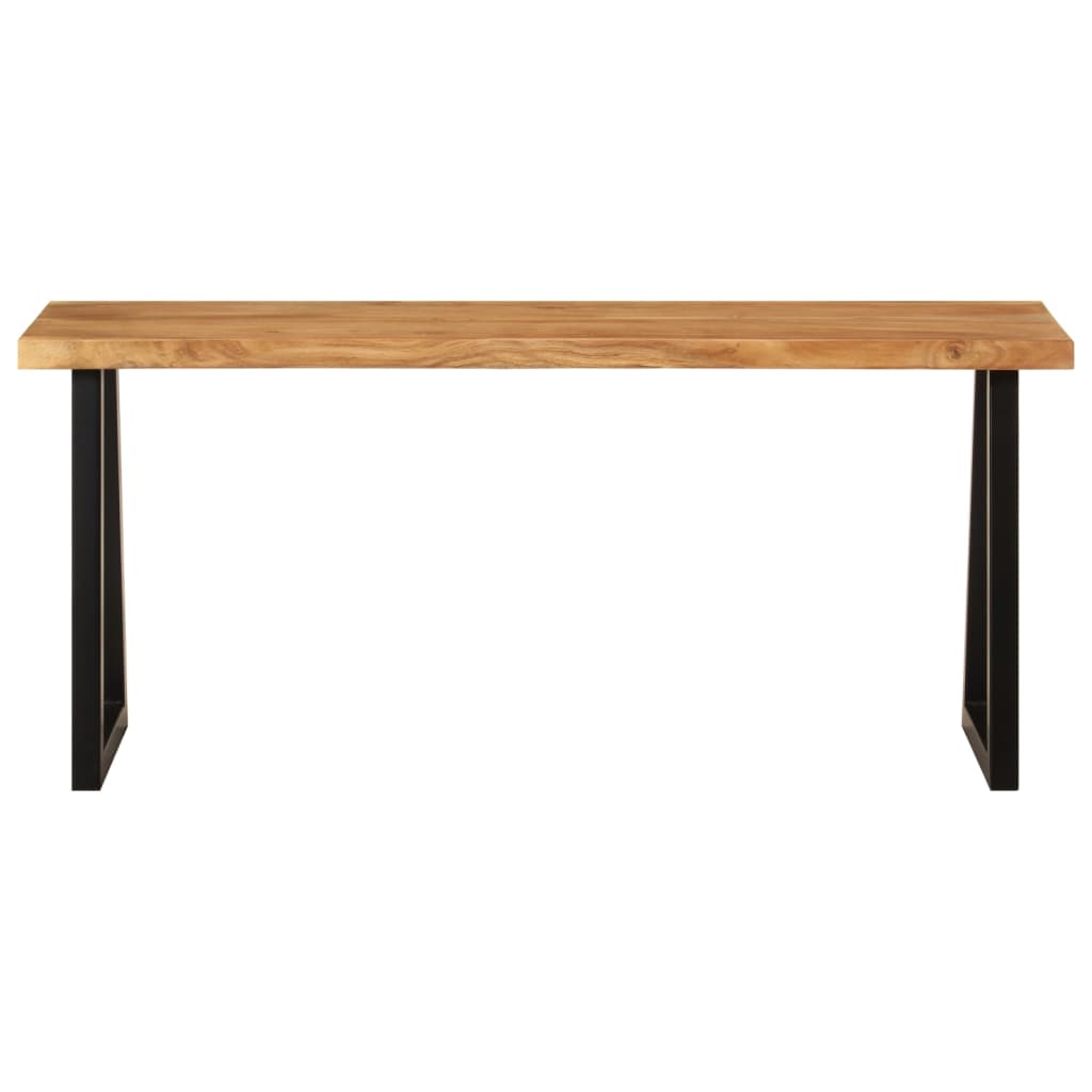 Bankje Met Natuurlijke Rand 105 Cm Massief Acaciahout