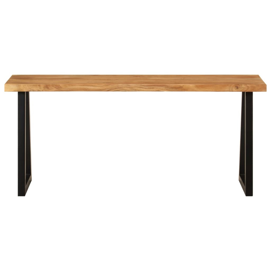 Bankje Met Natuurlijke Rand 105 Cm Massief Acaciahout