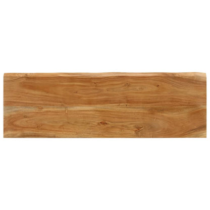 Bankje Met Natuurlijke Rand 105 Cm Massief Acaciahout