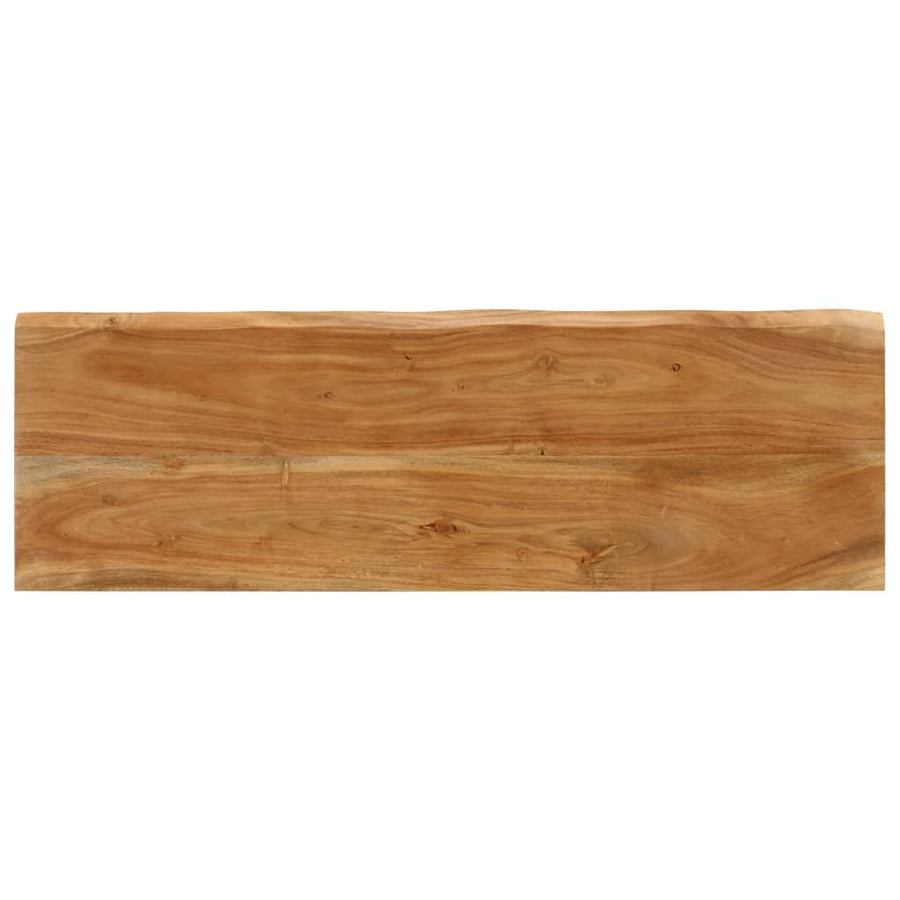 Bankje Met Natuurlijke Rand 105 Cm Massief Acaciahout