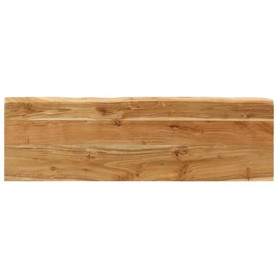 Bankje Met Natuurlijke Rand 105 Cm Massief Acaciahout