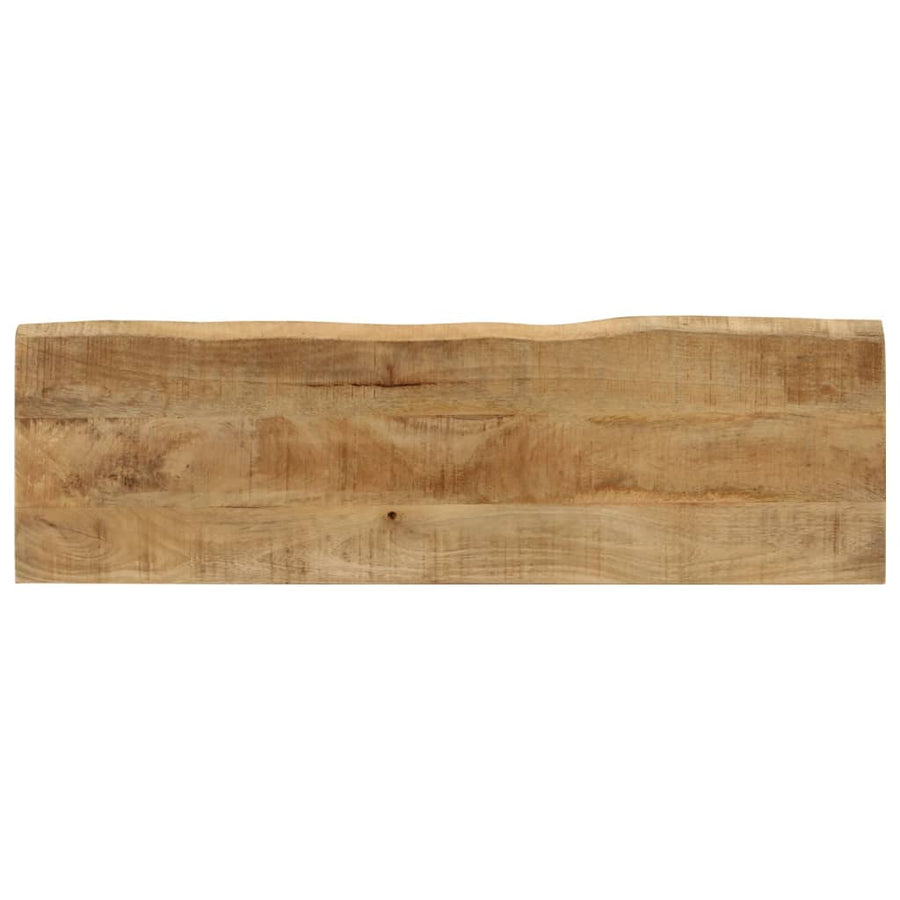 Bankje Met Natuurlijke Rand 105 Cm Massief Mangohout