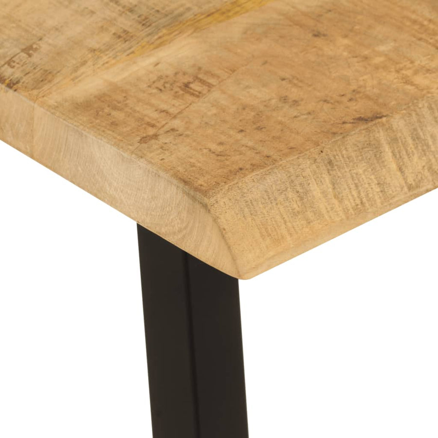 Bankje Met Natuurlijke Rand 105 Cm Massief Mangohout