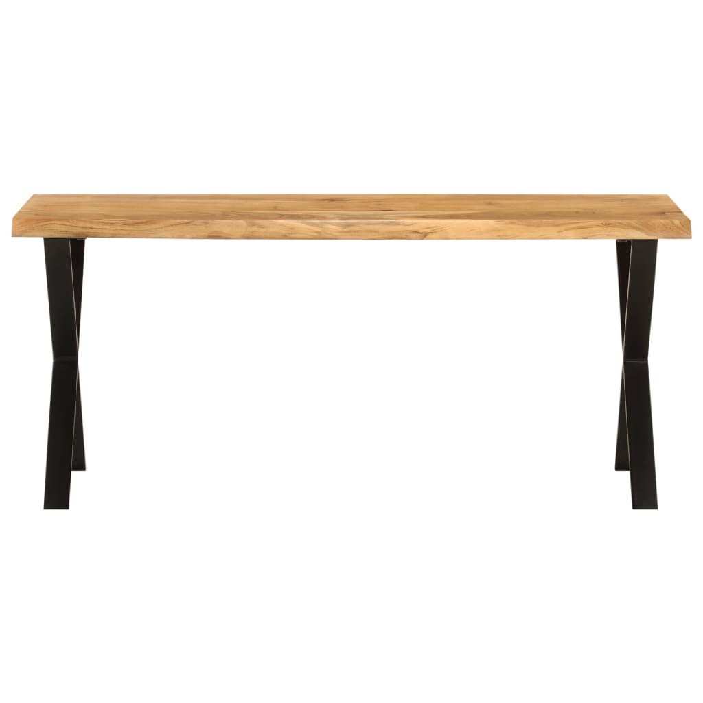 Bankje Met Natuurlijke Rand 105 Cm Massief Acaciahout