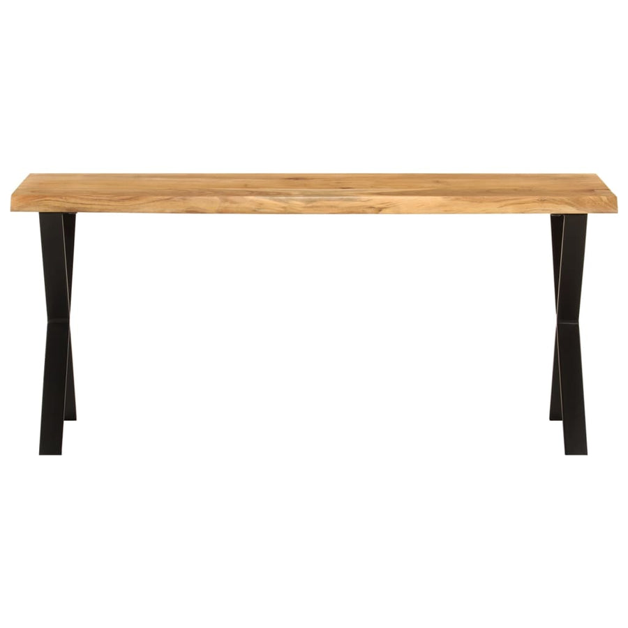 Bankje Met Natuurlijke Rand 105 Cm Massief Acaciahout