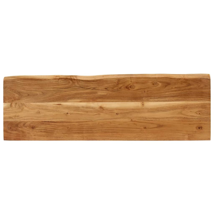 Bankje Met Natuurlijke Rand 105 Cm Massief Acaciahout