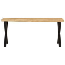 Bankje Met Natuurlijke Rand 105 Cm Massief Mangohout