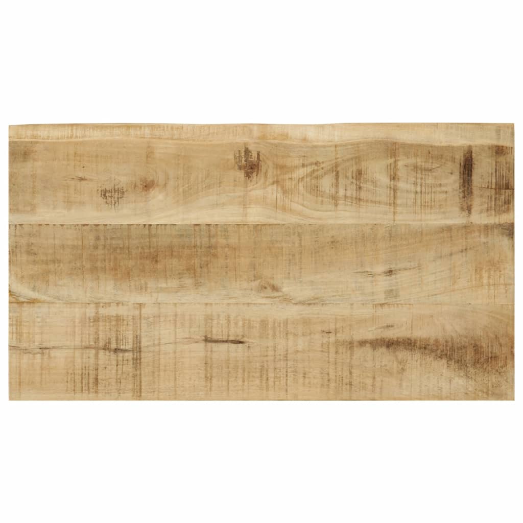 Tafeltjesset 3 St Met Natuurlijke Rand Massief Mangohout