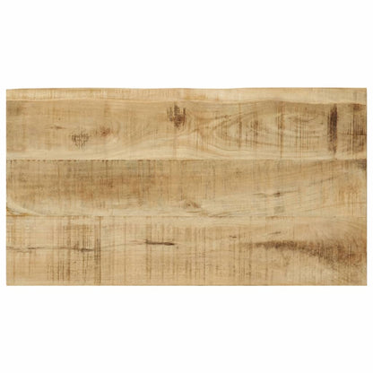Tafeltjesset 3 St Met Natuurlijke Rand Massief Mangohout