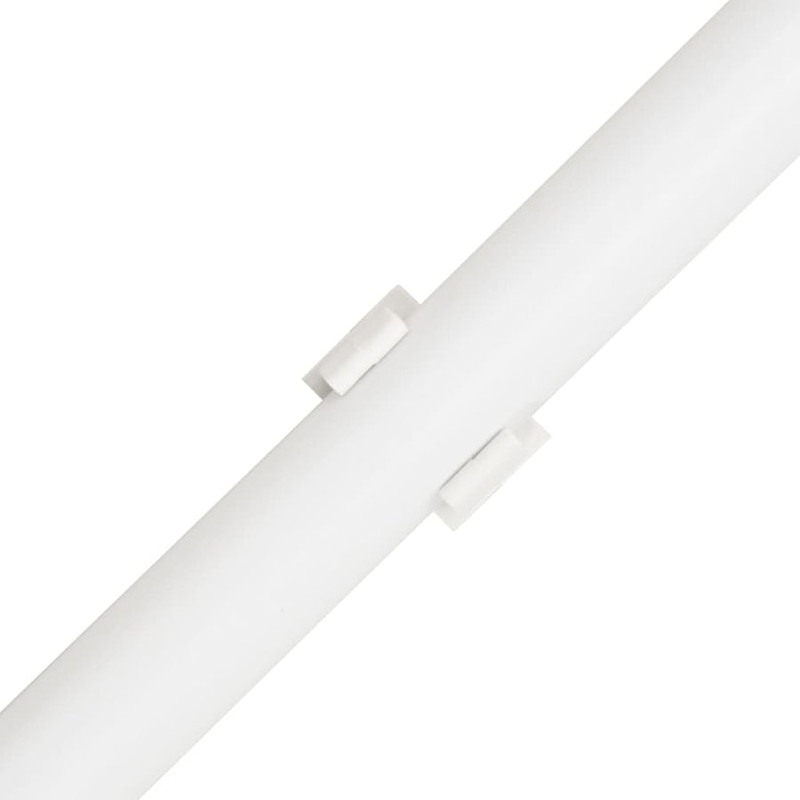 Kabelgoten met klemmen Ø25 mm 10 m PVC