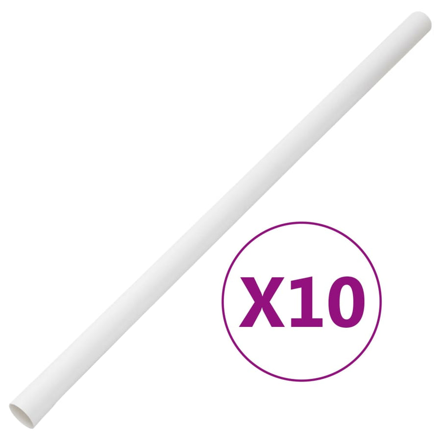 Kabelgoten Ø30 Mm 10 M Pvc Donkerbruin