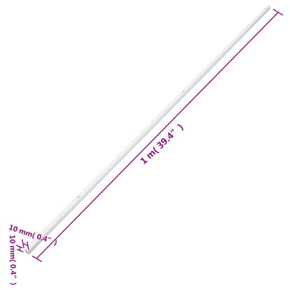 Kabelgoot 10X10 Mm 10 M Pvc Donkerbruin