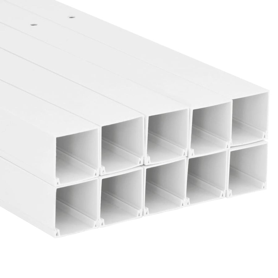 Kabelgoot 33X33 Mm 10 M Pvc Donkerbruin