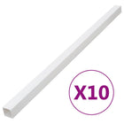 Kabelgoot 60x60 mm 10 m PVC donkerbruin
