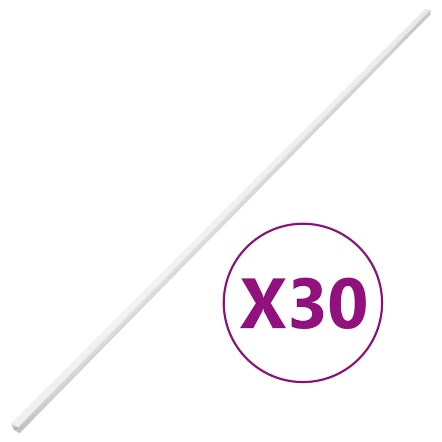Kabelgoot 20X10 Mm 30 M Pvc Donkerbruin
