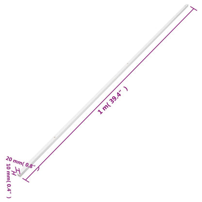 Kabelgoot 20X10 Mm 30 M Pvc Donkerbruin
