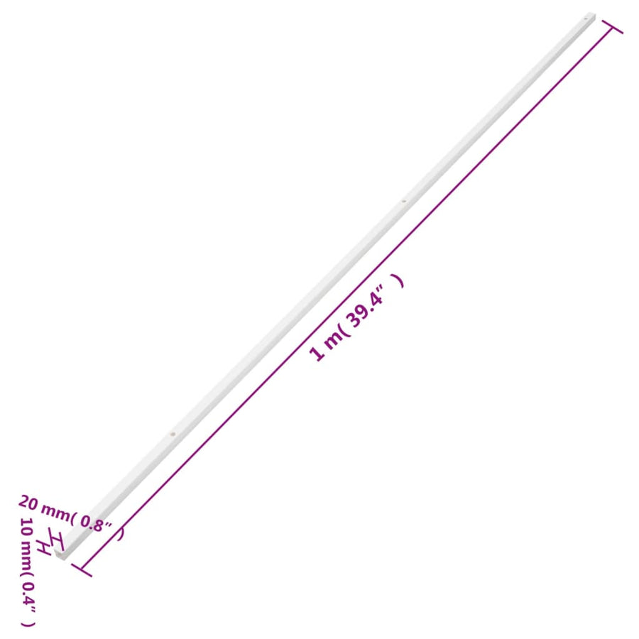 Kabelgoot 20X10 Mm 30 M Pvc Donkerbruin