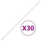 Kabelgoot 25x25 mm PVC wit 30 m